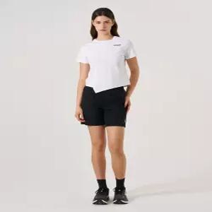 여성 트레이닝 AIR-DOT 4부 쇼츠 SPLMCNTR251WBLK