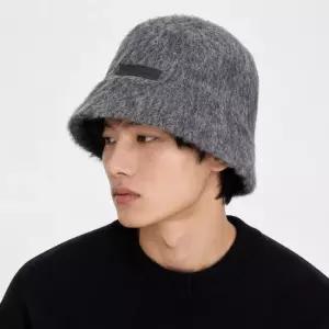 아미 모헤어 버킷 햇 UHA664 AK0006 020)