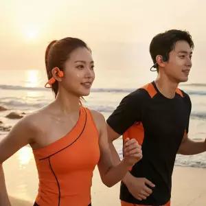 브리츠 BoneWave8 IPX8 완전방수 골전도 무선 블루투스 수영 스포츠 이어폰