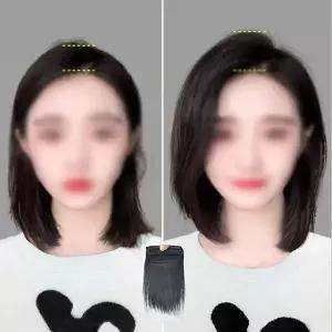 [콩심팥심]키밍 볼륨 원터치 부분가발 정수리 피스 15센티미터 컬러가발