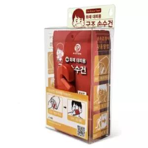 보관함 비상용품 A세트 구조손수건 비상망치 축광 자체발광 PET보관함 2PLUS 4매