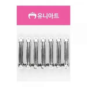 실버 자동 헤어핀 5cm 머리핀 만들기 부자재 액세서리 헤어 악세사리 공작 유아미술