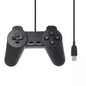 1.5m USB 유선 PS1 게임 패드 PC 컨트롤러 컴퓨터
