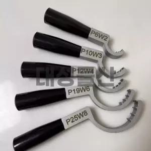인서트 커넥터 렌치 세트 PFA 너트 체결 공구 1/4~1인치