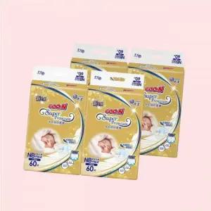 군기저귀 프리미엄 밴드 스트랩 신생아(SS) 60P x 4팩 4630144