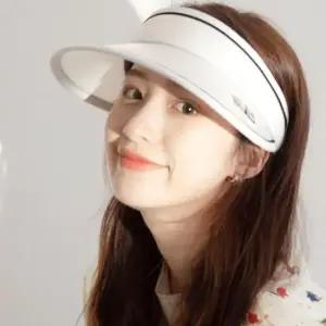 여자 데일리 햇빛 차단 골프 런닝 스포츠 썬캡 모자