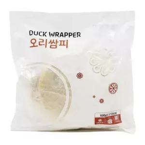냉동 오리쌈피 60입 600g