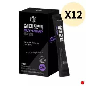 [하프클럽/기타]삼대오백 글리펌프 헬스 운동 부스터 15포 X 12박스
