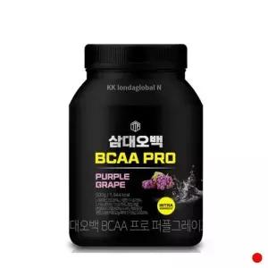 [하프클럽/기타]삼대오백 BCAA 헬스 운동 프로 아미노산 포도 500g
