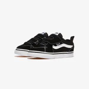 반스 필모어 벨크로 SUEDE CANVAS BLACK WHITE 키즈 운동화 스니커즈