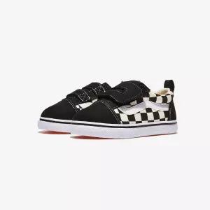 반스 올드 스쿨 토들러 체커보드 BLK WHT CHECK 운동화 키즈 스니커즈