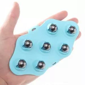 [RIZPICK]마사지 자석볼 지압 글러브 림프 전신 민트