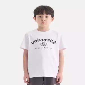 [유니브] 아치 빅로고 반팔티셔츠(오프 화이트) UV262ISS02_OWH