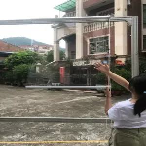 투명 비닐 블라인드 기본 pvc 방진 방수 파티션 롤스크린 제작