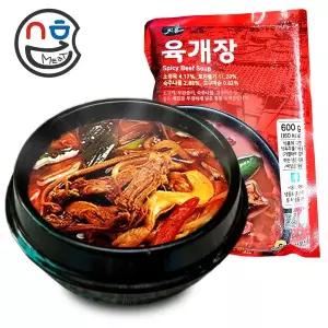 {백화점 상품} 선봉식품 육개장 600g 냉동식품 국밥 해장국 찌개 육계장 461175