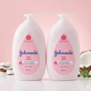 존슨즈 핑크 로션 500ml 2개