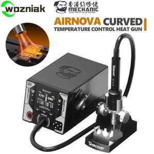 메카닉 1200W 에어노바 열풍기 리워크 스테이션 호른 노즐 자동 절전 모드 휴대폰 BGA IC PCB 납땜 성형 수