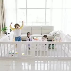 아누리 모던베이비룸 안전울타리 안전가드 140x250(12p) 매트미포함