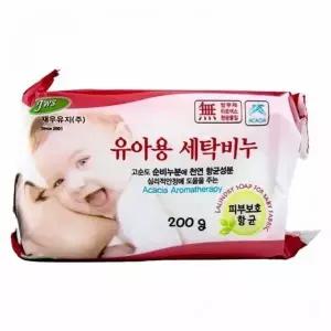 고품질 TBZ BTM-M576 유아용 세탁비누 아카시아 200g 출산 세탁비누 유...