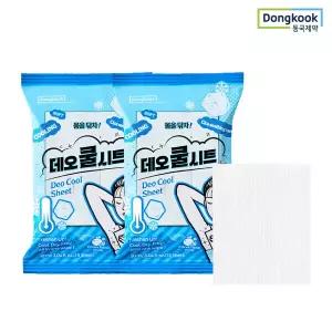 [동국제약] 마데카 몸을 닦자 데오 쿨시트 15매 2개 (총 30매) / 데오드란트 티슈 땀티슈 쿨링티슈