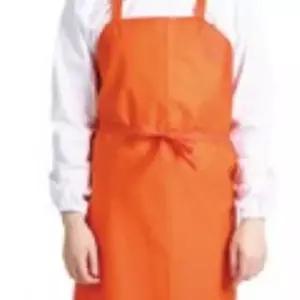 오렌지 특대 주방앞치마 조리사앞치마 방수앞치마 화방앞치마 공장용앞치마 H형