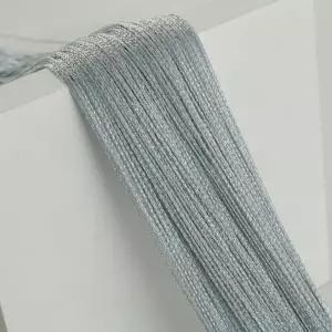 무지 실커튼 100x200cm 2p 인테리어 커튼 투명 주방