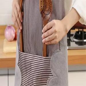 ( )주방 앞치마 방수앞치마여자 생활방수앞치마 주방용앞치마 주머니앞치마 원피스형앞치마