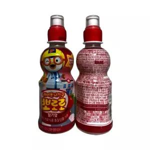 팔도 뽀로로 어린이 음료수 주스 딸기맛 235ml x 18개