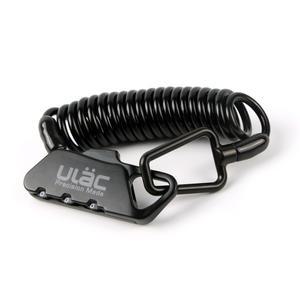 ULAC 3번호키/카라비너 케이블 락 자전거 잠금장치 번호키 자물쇠/Ø4x1200mm/Karabiner steel Cable Lock