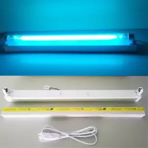 UV-C 자외선 살균등세트 15W (등기구+살균램프+전원선) 산쿄램프 악취제거 공기정화