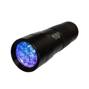 [로버스트] 블랙라이트 자외선램프 손전등 UV 12LED