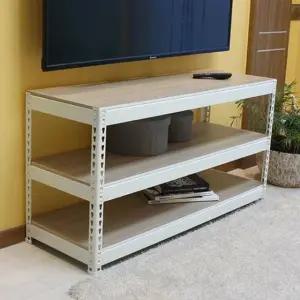 철제 TV거실장 3단 1000x400x600