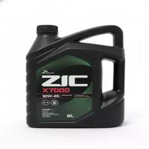 ZIC X5000 X7000 10W40 15W40 디젤엔진오일 대소형 중장비 6리터