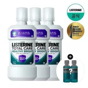 [리스테린][S][캐비티100mlx2개증][리스테린] 헬씨브라이트 750ml x3