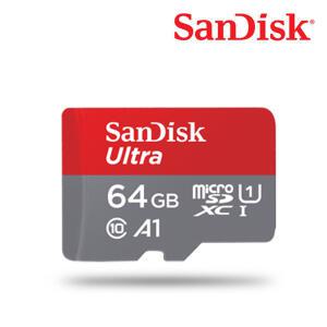 샌디스크 마이크로SD카드 ULTRA 64GB Class10