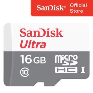 샌디스크 마이크로 SD카드 울트라 라이트 16GB 16기가 닌텐도 핸드폰 카메라 메모리