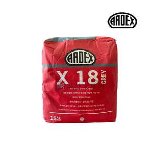 아덱스 ARDEX X18 회색 섬유보강 프리미엄 대형타일접착제 타일본드(15kg)