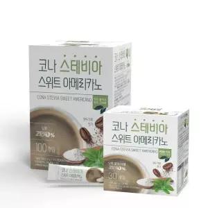[공식판매점] 코나 스테비아 스위트 아메리카노 100T 당뇨커피 무설탕 블랙