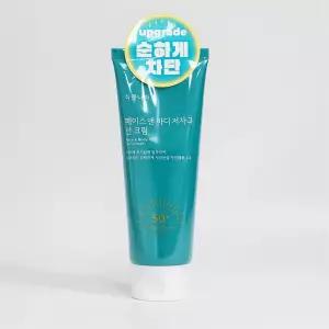 식물나라 산소수 페이스 앤 바디 저자극 선크림 150ml