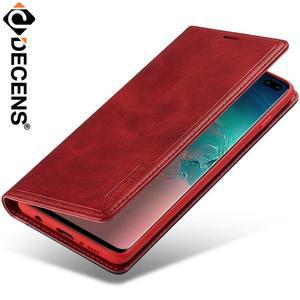 [데켄스]갤럭시S20 케이스 가죽 카드수납 투톤 플립 케이스 M548