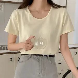 [코코블랑] [코코메이드] 데일리 모달 반팔티셔츠
