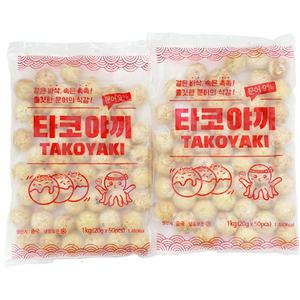 지엔씨 냉동 타코야끼 1kg -2개 타코야키