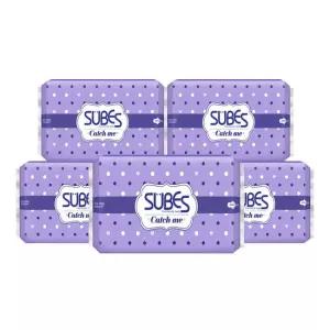 슈베스 생리대 캐치미 슬림 슈퍼롱오버나이트 6P x5팩