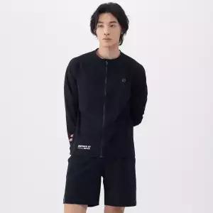 애쉬 레저 집업 래쉬가드 세트 A4BM1PC71BLK