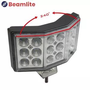 54W LED 써치라이트 확산형 작업등 DC 12V 24V 차량용 선박용 화물차 서치라이트 4000루멘 야간 작업등 차량 전조등 보조등