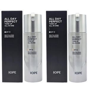 아이오페 톤업 맨 올데이 퍼펙트 톤업 올인원 120ml  x2 남성톤업올인원 c2