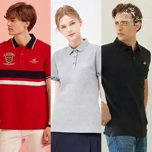 [RCB POLO CLUB][RCB폴로클럽] 남성 여성 반팔 폴로 티셔츠 균일가 5종택1