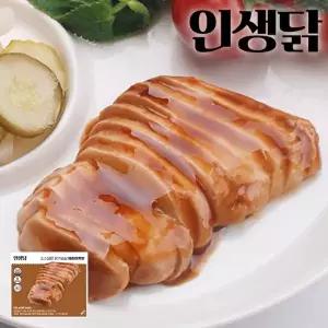 [인생닭]인생닭 소스담은 닭가슴살 슬라이스 데리야끼맛 130g 10팩
