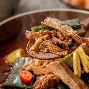 [엠에스푸드]얼큰칼칼 사골육수 홍파 육개장 500g 5팩