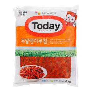 반찬단지 투데이 무말랭이 무침 4Kg 이강산닷컴